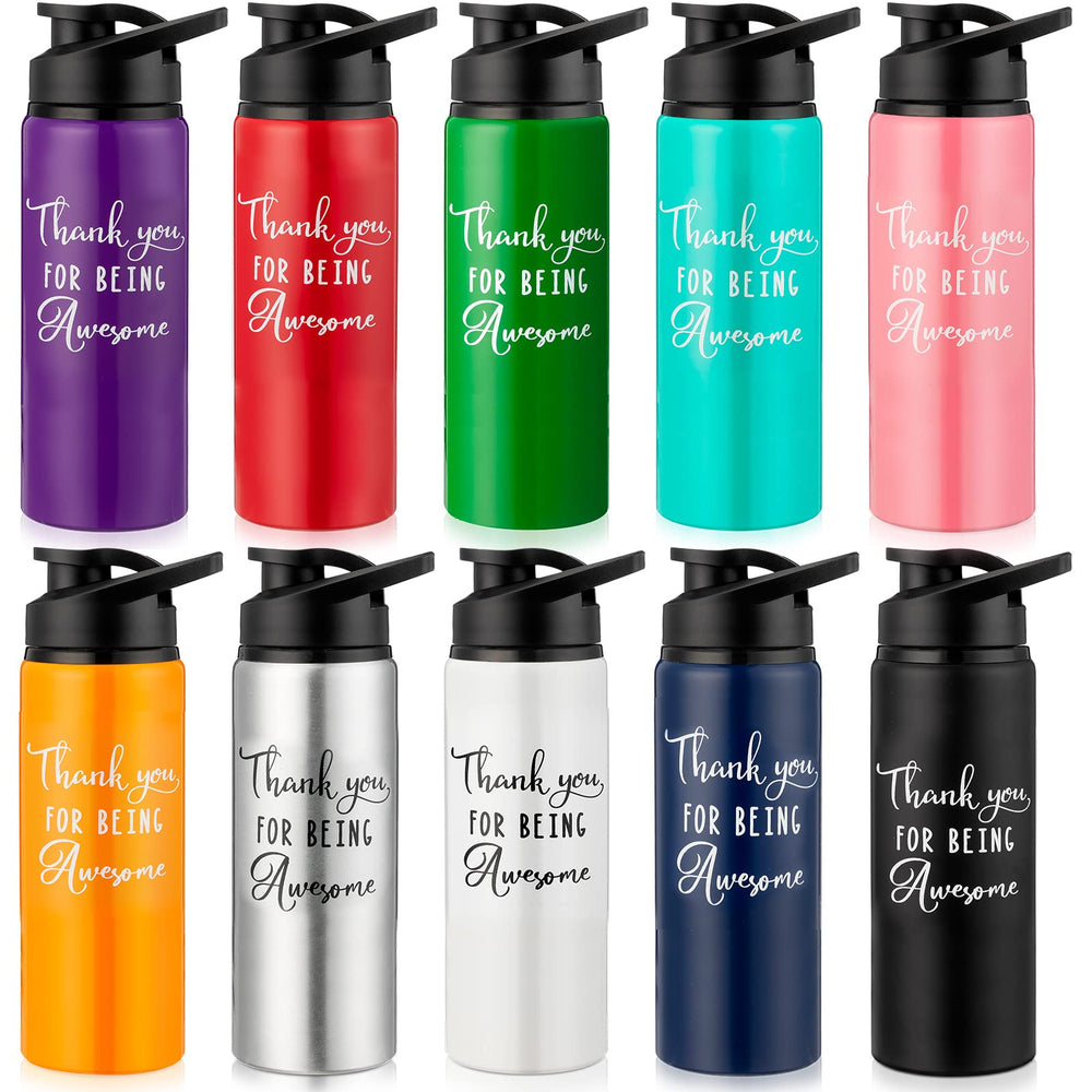 Amyhill front view of ten-color bottle set showing gift-ready appearance