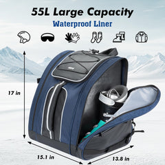 ANCHOM padded back panel and hidden straps for comfortable carry
