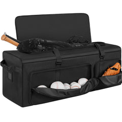 ANILD front view of 38 inch duffel showing roomy design and organized storage benefit