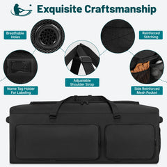 ANILD adjustable straps and padded handle for comfortable carrying of heavy loads benefit