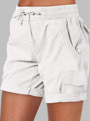 ANRABESS back pocket detail providing secure storage benefit