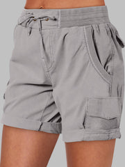 ANRABESS close-up of leg flap pocket with secure storage benefit