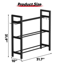 Ansionsol side view illustrating adjustable width mechanism for versatile equipment fit