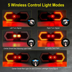 Antfire front LED light detail showing durable lens and bright output