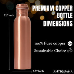 ANTIQIANA tumbler with smooth finish showing refined look and easy cleaning