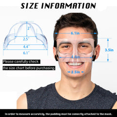 Anyfun side profile showing how the guard fits closely and preserves vision