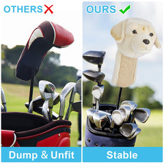 Anyork Labrador side profile displaying plush shape and club coverage benefit