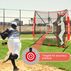 AOLIGEIJS strike zone attached to net highlighting target practice accuracy