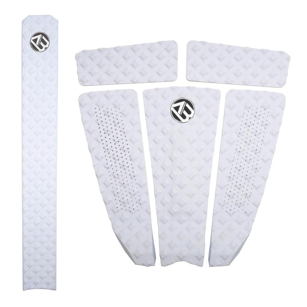 AQUBONA front view of five-piece pad showing clean layout and immediate grip benefit