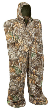 ArcticShield Realtree Edge front view showing full-body coverage and camo concealment