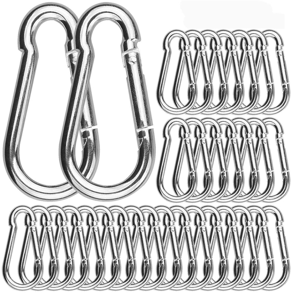 ASelected front packaging view showing 100 galvanized clips and bulk value