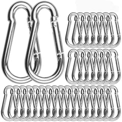 ASelected front packaging view showing 100 galvanized clips and bulk value