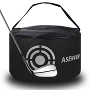 ASENVER impact bag front view showing durable fabric and quiet design benefit