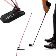 Asyxstar front view of holder showing secure rod sockets and compact shape for consistent alignment