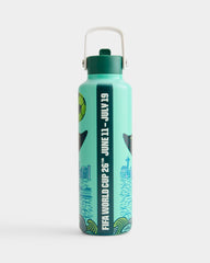 Atelier Sportif Drib close-up of the quiet leak-proof straw lid, reduces spills
