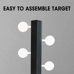 Atflbox side profile of the metal stand illustrating compact stable construction