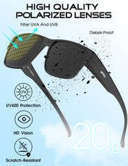ATTCL detailed shot of nose pads and flexible temples for comfort