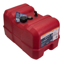 attwood 12-gallon front view showing tank shape and handle for easy transport