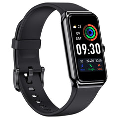 Auxiou front display showing time and health metrics for clear readability
