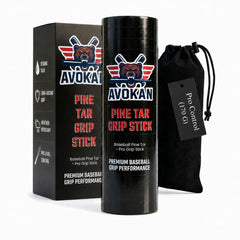 AVOKAN front packaging showing 6 oz pine tar stick for tidy grip