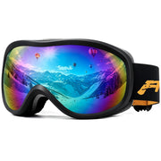 AVV goggles front view showing full-frame clarity and comfortable fit