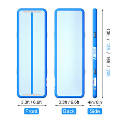 AWSUM electric pump inflating mat for fast setup and convenience