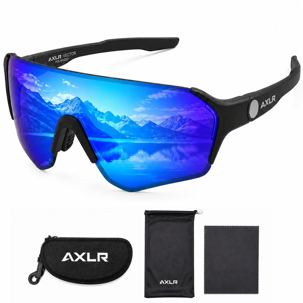 AXLR VECTOR front profile showing shield lens and sport fit for clear vision