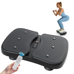 AXV front view of vibration plate showing compact design and portability benefit