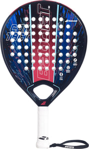 Babolat Contact front view showing round head and colorway, for easy control