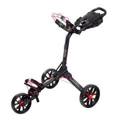 Bag Boy Nitron front view showing frame and bag attachment benefit fast setup