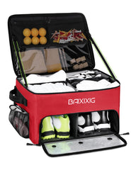 BAIXIXIG front view organizer showing overall structure and easy trunk storage
