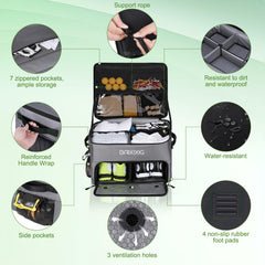 BAIXIXIG lower shoe compartment with two pairs, protected shoe storage benefit