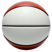Ballstars front view showing two white panels and six brown panels for clear signing