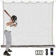 BaseGoal front-facing net showing full 10x10ft coverage and protection