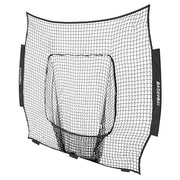 BaseGoal front view of 7x7 replacement net showing full coverage and fit