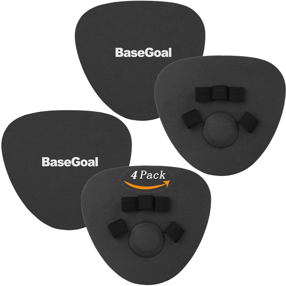 BaseGoal Softhands front view showing glove shape and easy fit benefit