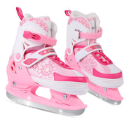 BASYNOL Nattork front view showing snowflake pink shell and kid-friendly design for visibility