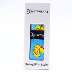 BatWrapz installed on a bat demonstrating secure fit and enhanced comfort during play