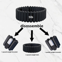 BBK wrist strap conversion in use for targeted arm resistance