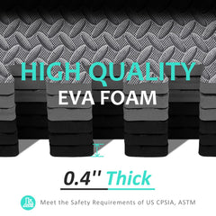 BEAUTYOVO close-up EVA texture highlighting durable grip and cushioning