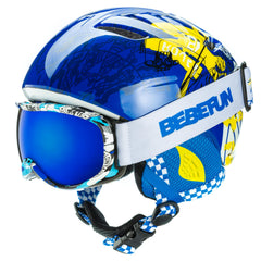 BeBeFun helmet front view showing protective shell and fit benefits