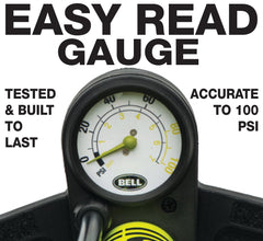BELL oversized handle and base for comfortable stable pumping benefit
