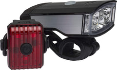 BELL Lumina 900 front view showing 300-lumen beam and increased road visibility