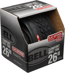Bell folded tire with carbon steel bead for compact storage and easy transport