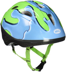 BELL Sprout front view in Blue Goo showing compact toddler fit and coverage