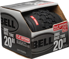 BELL tire sidewall with specs and bead visible, aiding correct fit benefit