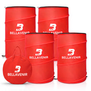 BELLAVENIR front view of four-pack dummies ready for quick setup and training
