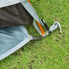 bessport footprint under a pitched tent keeping floor dry and clean