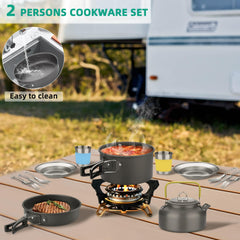 Beteray kettle boiling on a camp stove to heat water quickly outdoors