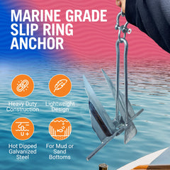 Better Boat slip ring detail demonstrating easy release and quick retrieval benefit